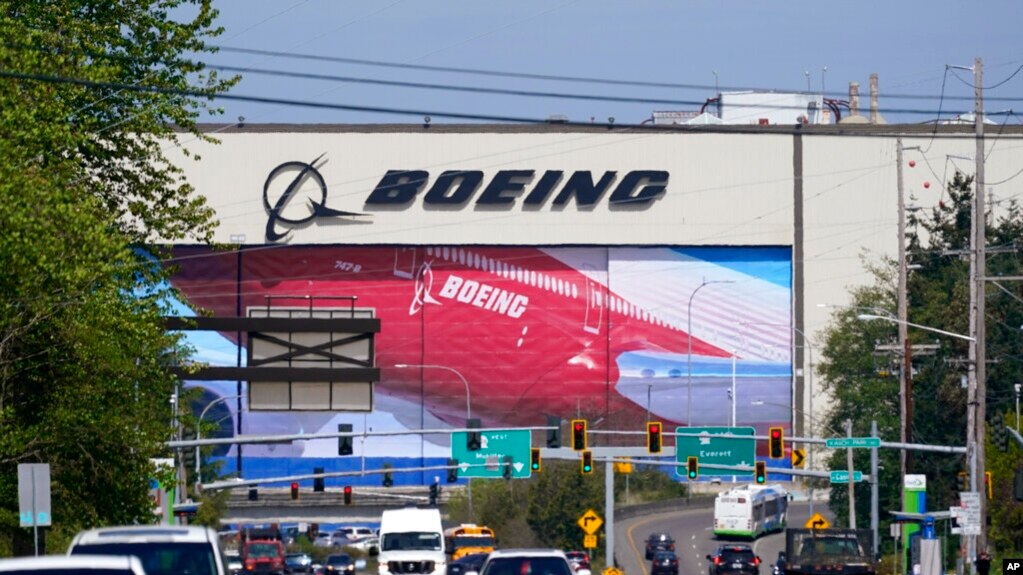 Boeing Everett Plant Boeing jets